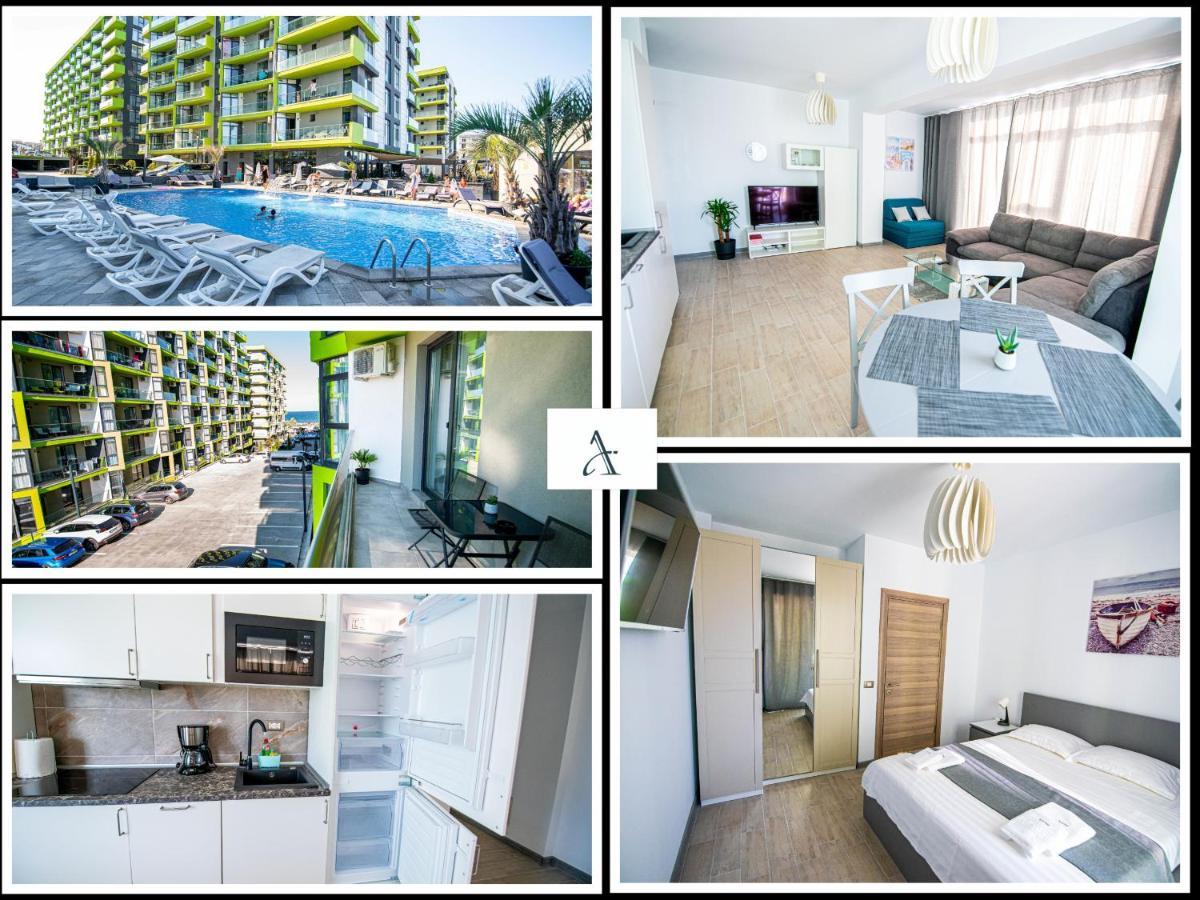 Apartment Katrina - Alezzi Beach - Sea View Năvodari Exterior foto