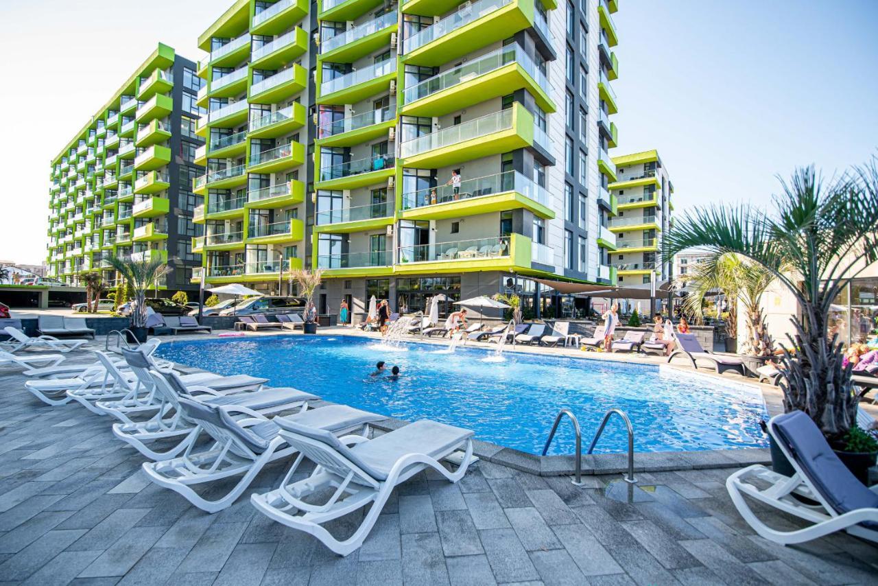 Apartment Katrina - Alezzi Beach - Sea View Năvodari Exterior foto